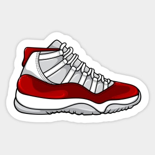 Retro Cherry Sneaker Sticker